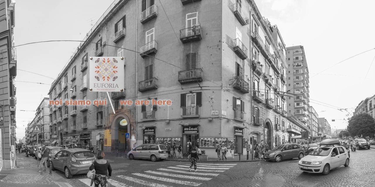 Euforia Napoli - Tre Sedi - Three Locations Acomodação com café da manhã Exterior foto